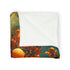 Tree with Planets Growing as Fruit — Plush Fleece Throw Blanket — Product Detail View 11