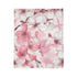 Pink & White Cherry Blossom Seamless Plush Fleece Throw Blanket - View 7 | Prints With Passion