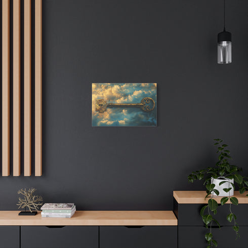 Ancient Key Unlocking the Sky (Edition II) — Canvas Wall Art — Product Detail View 5