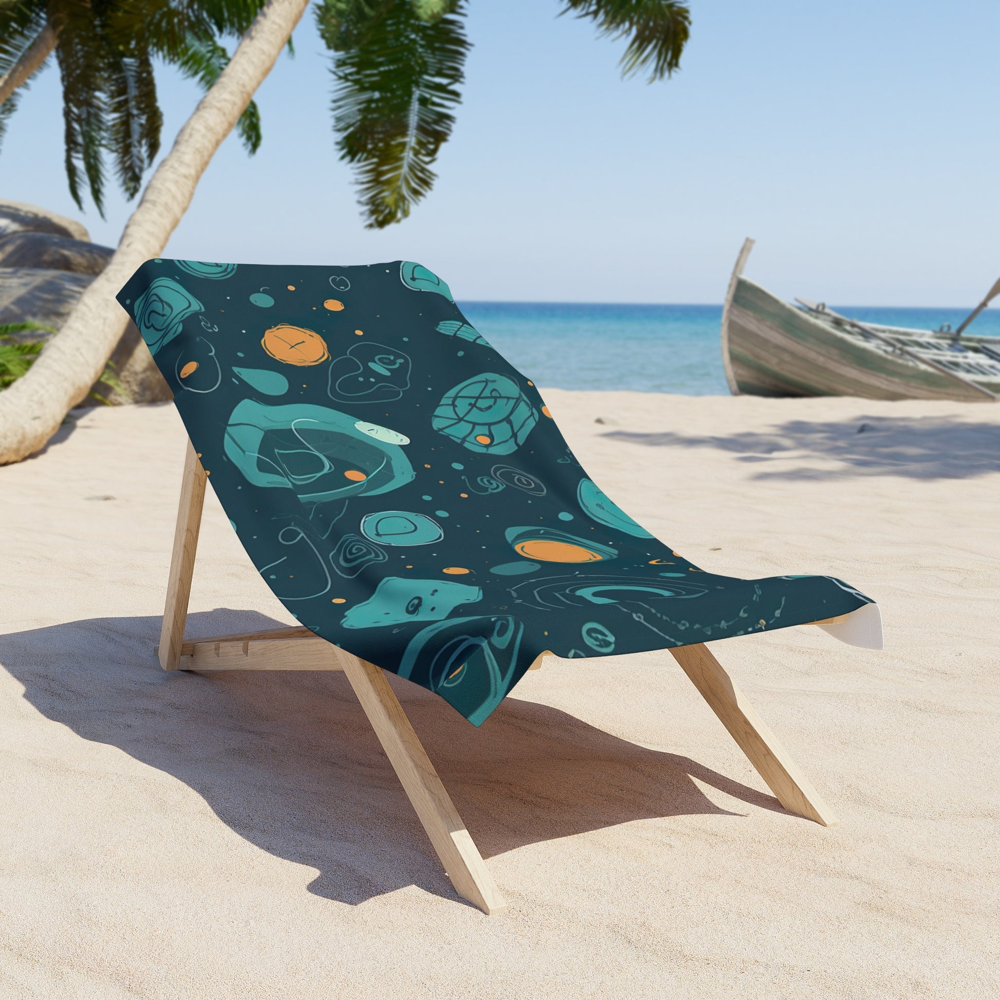 these towels are not only stylish but also soft and absorbent. Get ready to enjoy the sun and the sand in style with our Galactic Quilted Space Pattern Beach Towels.