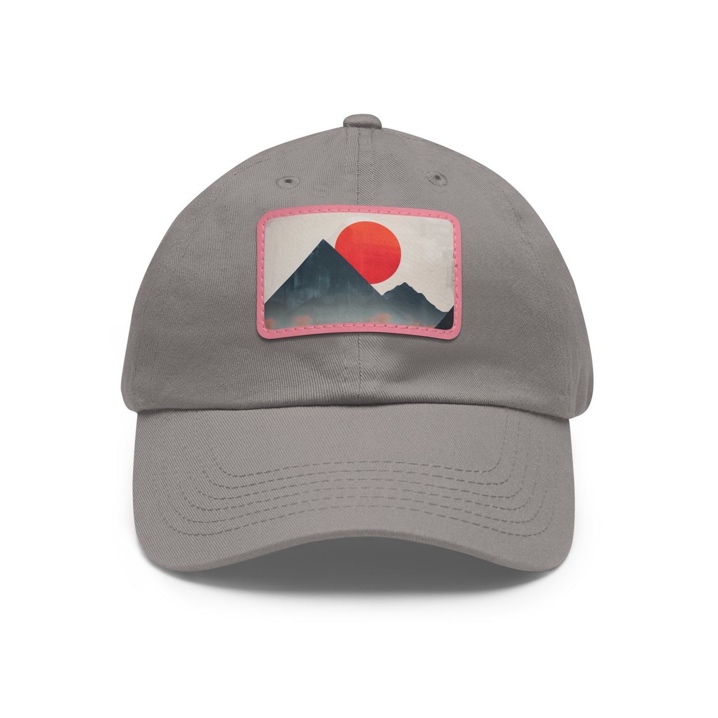 Dad Hat with Leather Patch