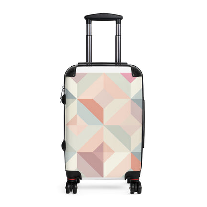 Pastel Geometric Adventure Suitcase