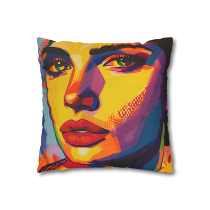 "Pop Art Dreams Pillowcase - Vibrant and stylish design for a perfect night's sleep. Great gift idea! Shop now."