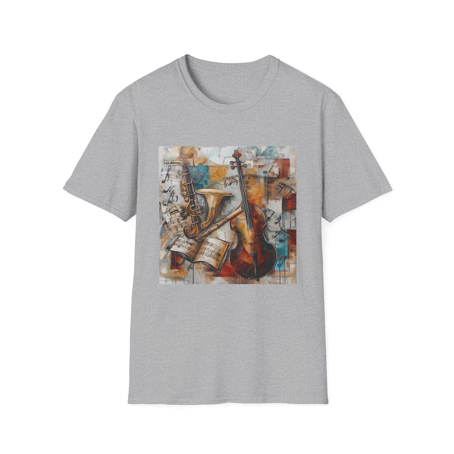 Symphony of Sound: Music Notes & Instruments T-Shirt