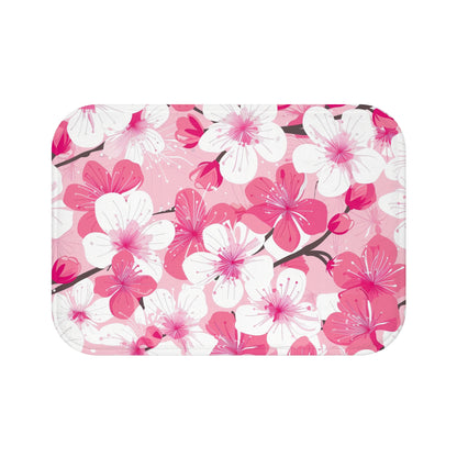 Cherry Blossom Bliss Bath Mat | Bath Mats | Bath, Bathroom, Home & Living, Indoor, Sublimation | Prints with Passion