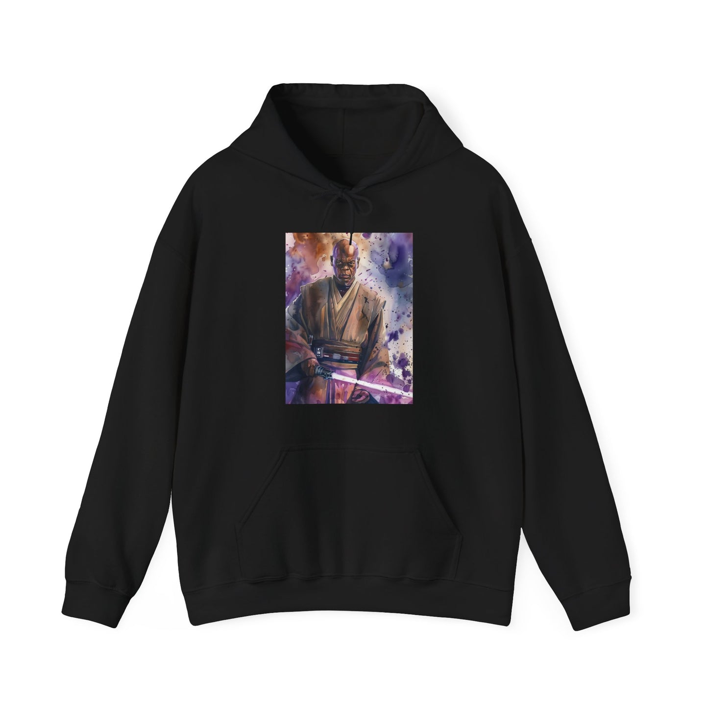 Mace Windu Lightsaber Hoodie | Hoodies | DTG, Hoodies, Men's Clothing, Regular fit, Unisex, Women's Clothing | Prints with Passion