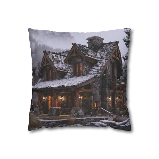 Cabin Cozy Pillowcase | Pillow Cases | All Over Print, AOP, Bed, Bedding, Home & Living, Indoor, Pillow Case, Pillow Covers, Pillows & Covers, Sublimation | Prints with Passion