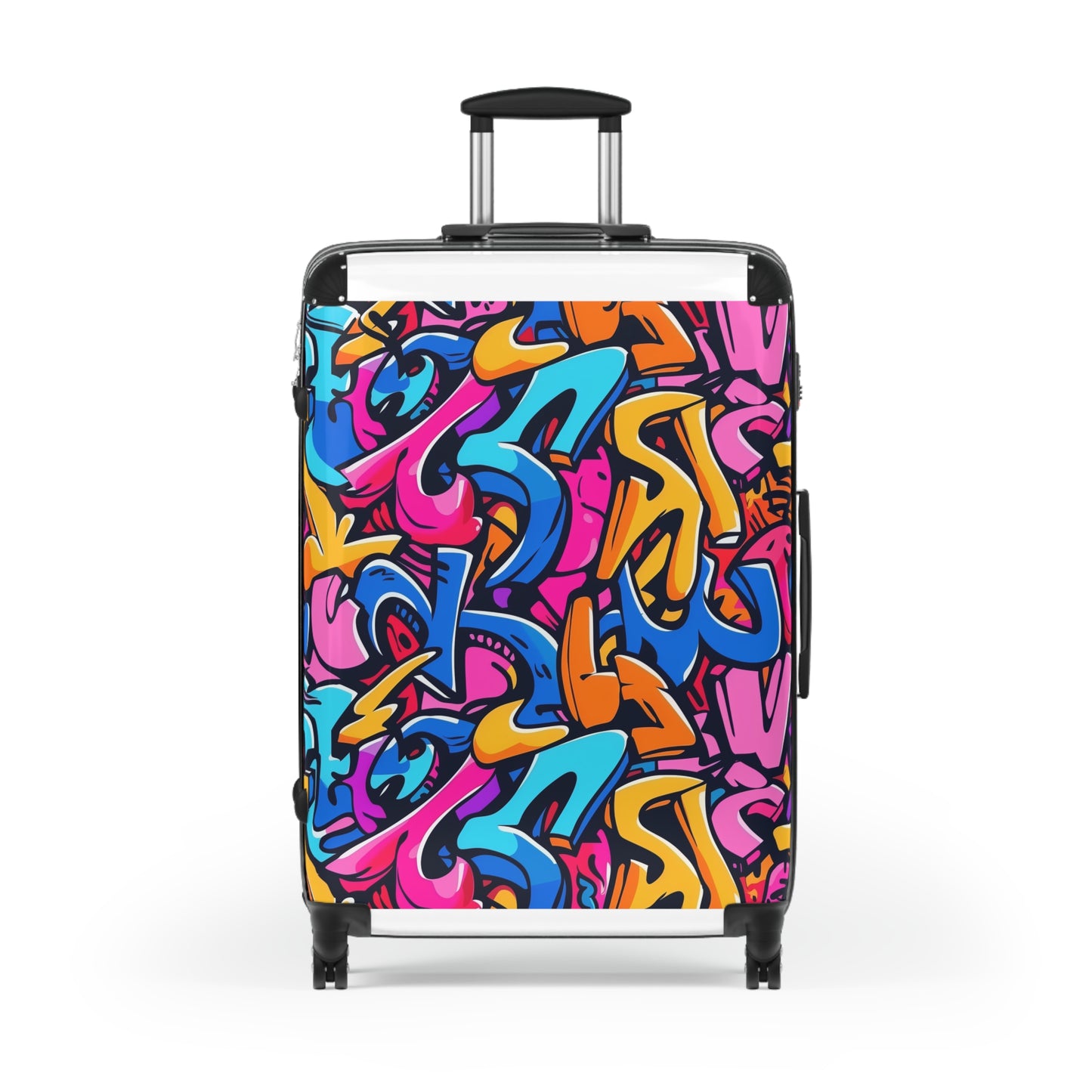 Neon Urban Graffiti Suitcase Set | Bags | Accessories, Bags, Travel, Travel Accessories | Prints with Passion