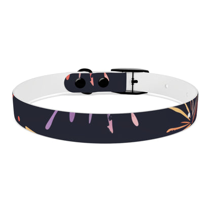 Festive Fireworks Dog Collar