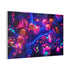 Cyber Tree with Neon Fruit — Canvas Wall Art — Product Detail View 6