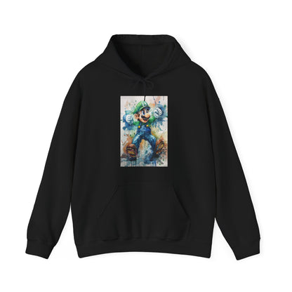 Time Traveling Plumber Hoodie | Hoodies | DTG, Hoodies, Men's Clothing, Regular fit, Unisex, Women's Clothing | Prints with Passion