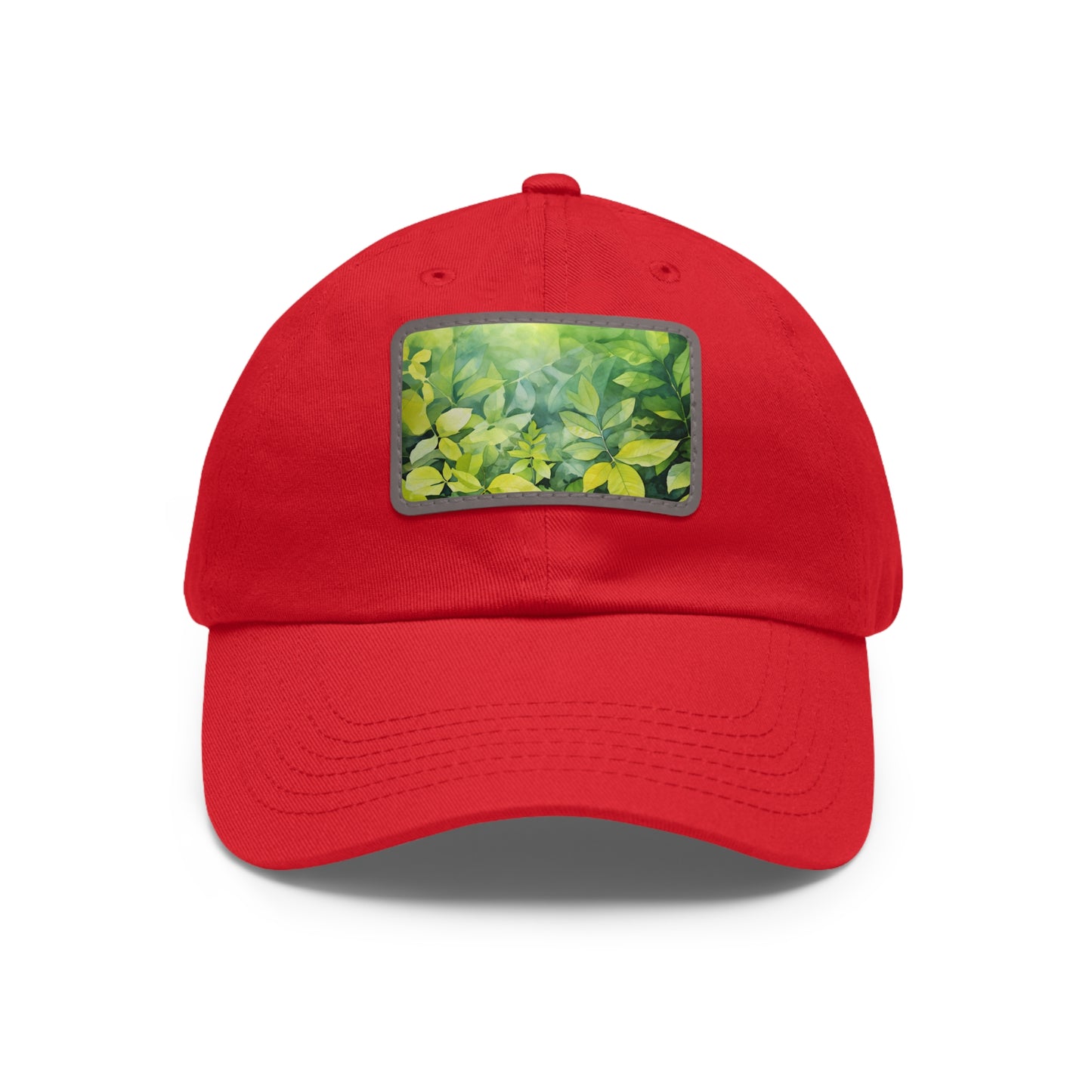 Summer Breeze Watercolor Foliage Cap