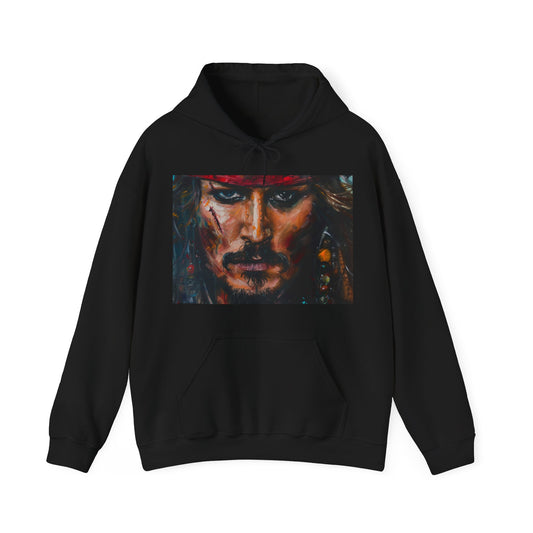 Pirates Treasure Captain Jack Sparrow Figurine Hoodie | Hoodies | DTG, Hoodies, Men's Clothing, Regular fit, Unisex, Women's Clothing | Prints with Passion