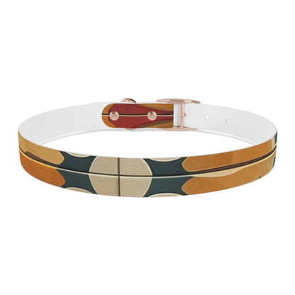 Tile Print Dog Collar: Handcrafted Chic Design