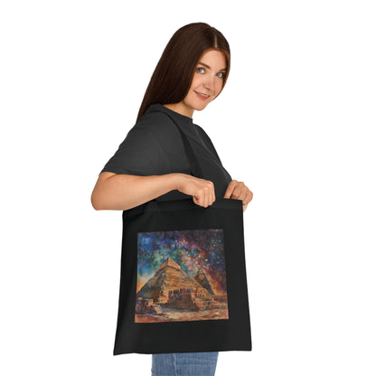 Pyramids of Giza Watercolor Tote | Tote Bag | Accessories, Bags, Cotton, DTG, Totes | Prints with Passion