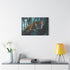 Cybernetic Jaguar in Data Jungle — Canvas Wall Art — Product Detail View 7