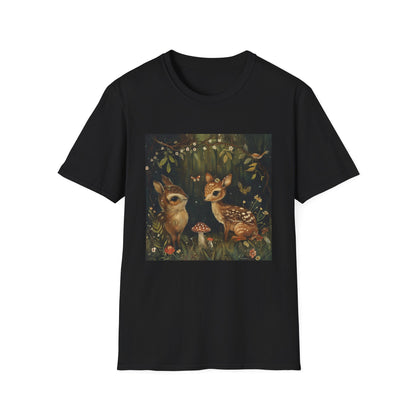 Forest Friends: A Gathering of Woodland Creatures | T-Shirt | DTG, Men's Clothing, Regular fit, T-Shirts, Unisex, Women's Clothing | Prints with Passion