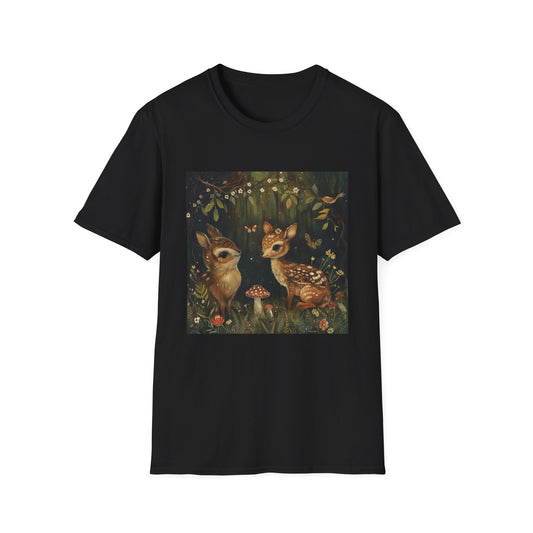 Forest Friends: A Gathering of Woodland Creatures | T-Shirt | DTG, Men's Clothing, Regular fit, T-Shirts, Unisex, Women's Clothing | Prints with Passion