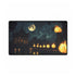 Moonlight Temple with Levitating Torches — XL & XXL Desk Mat — Gaming & Workspace Desk Setup View
