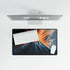 Geometric Volcano Erupting Light Shards — XL & XXL Desk Mat — Product Detail View 8