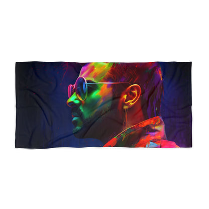 this beach towel is not only stylish but also durable for all your beach adventures. Add a touch of music history to your beach days with the George Michael: A Life Beach Towel.