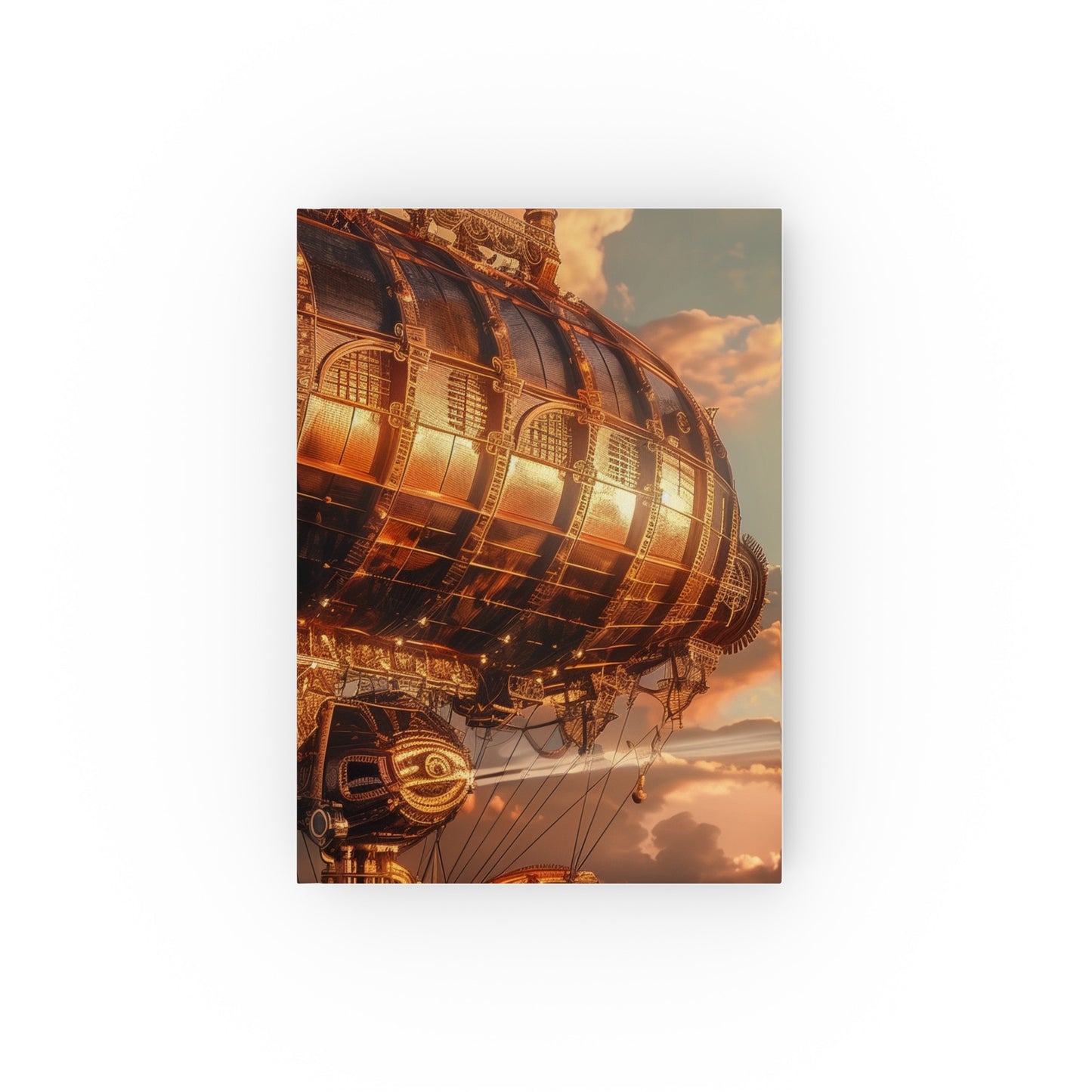 Steampunk Airship Journal - Sky Captain's Log for High-Flying Adventures