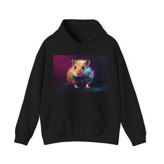 Neon Hamster Fun Hoodie for Hamster Cage Fans | Hoodies | DTG, Hoodies, Men's Clothing, Regular fit, Unisex, Women's Clothing | Prints with Passion