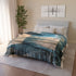 Storm Breaking Through Layered Dimension — Plush Fleece Throw Blanket — Product Detail View 12