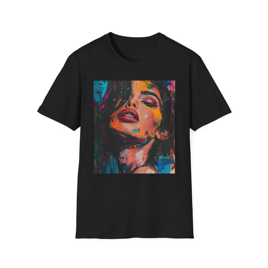 Icon of Style: The Captivating Gaze of Kylie Jenner's Portrait | T-Shirt | Cotton, Crew neck, DTG, Men's Clothing, Neck Labels, Regular fit, T-shirts, Women's Clothing | Prints with Passion