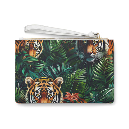 Tiger Safari Clutch Bag