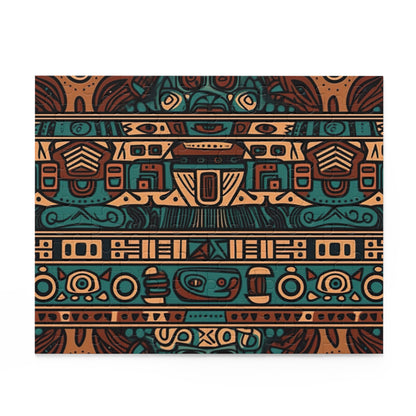 Aztec Pattern Jigsaw Puzzle - Intricate and captivating design for a challenging mind game.