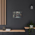 Cyberpunk Alleyway with Flying Cars — Canvas Wall Art — Product Detail View 5