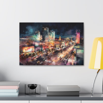 Vegas Strip Canvas Art