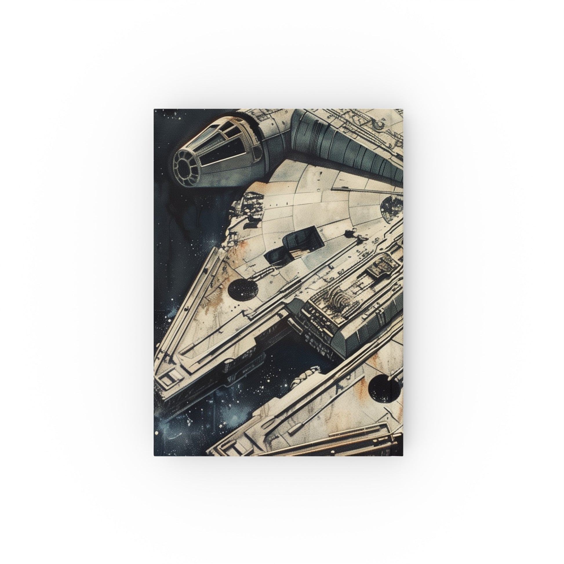 "Millennium Falcon Journal for Starship Enthusiasts | High-Quality Material, Versatile & Stylish - Makes a Great Gift!"