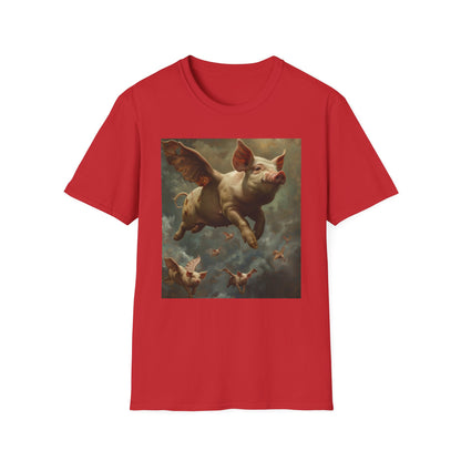 Surreal Flight: Flying Pigs T-Shirt