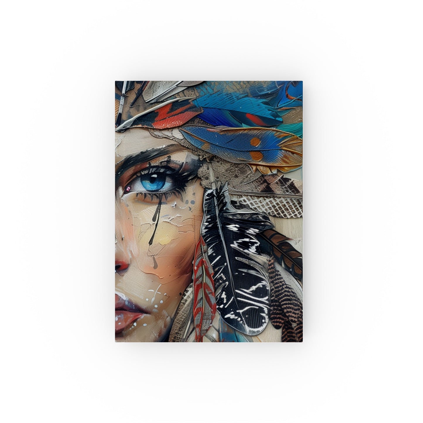 "Boho Dreams Feather Journal - High-Quality & Stylish | Perfect Gift for All Seasons"