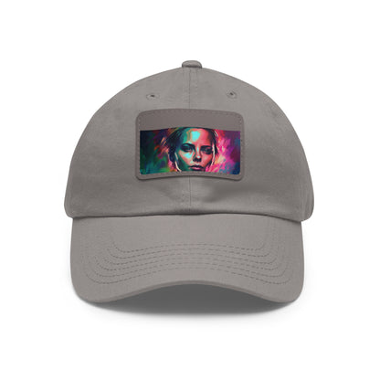 Neon Watercolor Charm: Charlize Theron Edition Baseball Cap