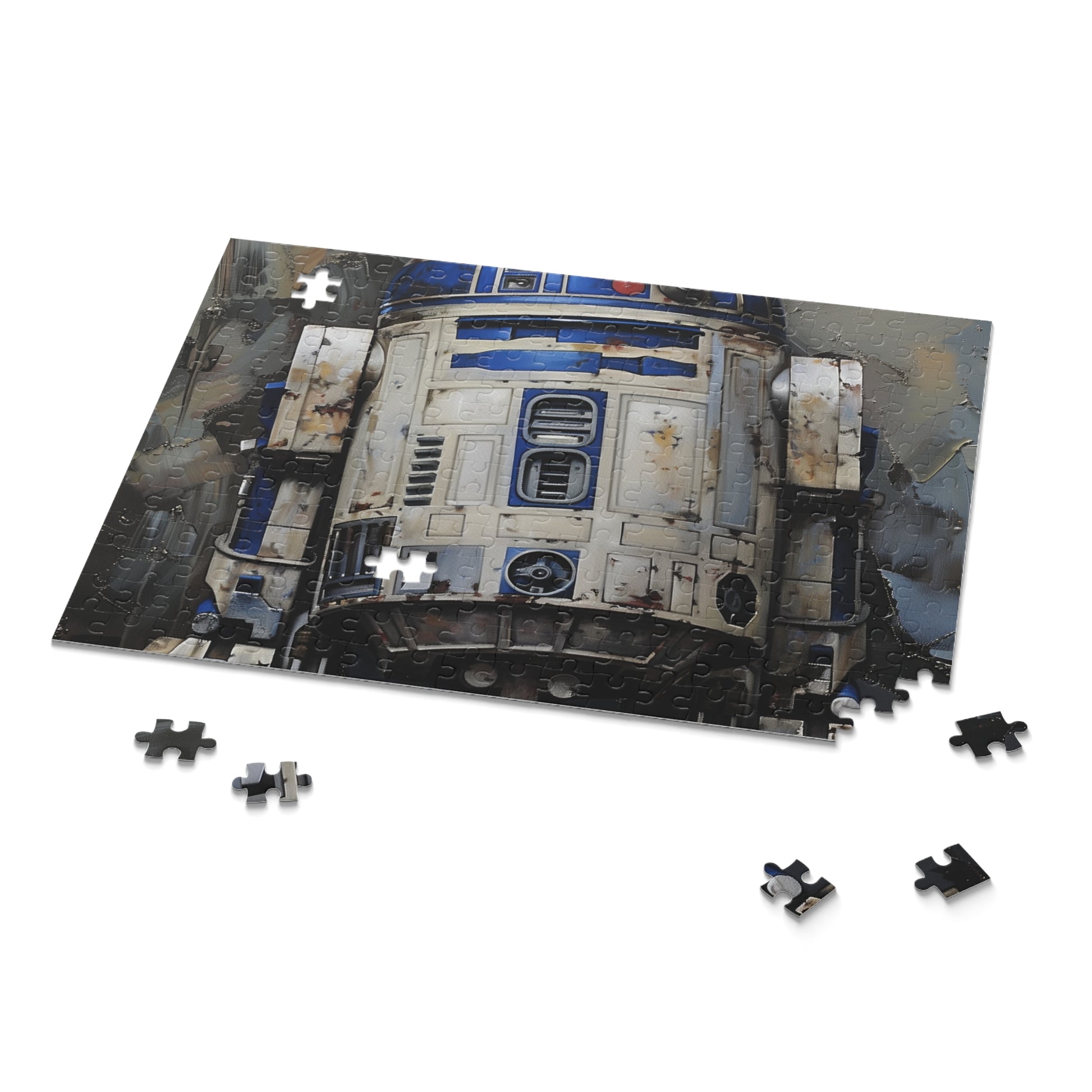 Vibrant R2-D2 Star Wars jigsaw puzzle with intricate details