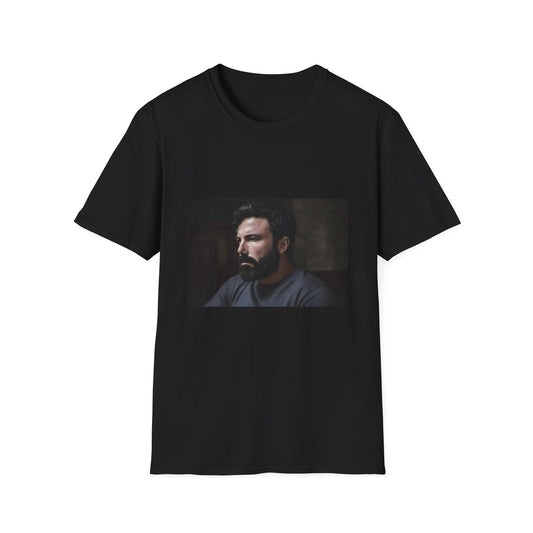 Hollywood's Maverick in Timeless Style | T-Shirt | Armored, Chivalrous, Confident, Heroic, Macho, Powerful, Strong jawline, Tough | Prints with Passion