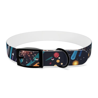 Dazzling Fireworks Dog Collar