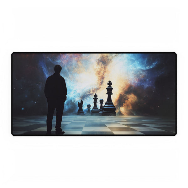 Chess Game Between Gods and Stars Gaming XXL Extended Desk Mat