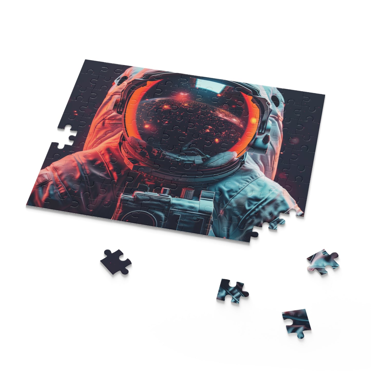 "Galactic Explorer Jigsaw Puzzle - A challenging space-themed puzzle for enthusiasts & lovers of cosmic adventures"