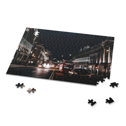 Oxford Street Night Puzzle