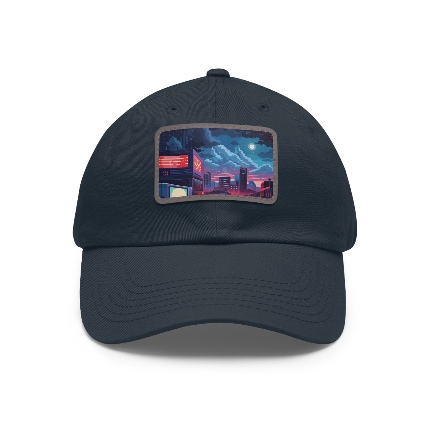 Retro Pixel Power Baseball Cap