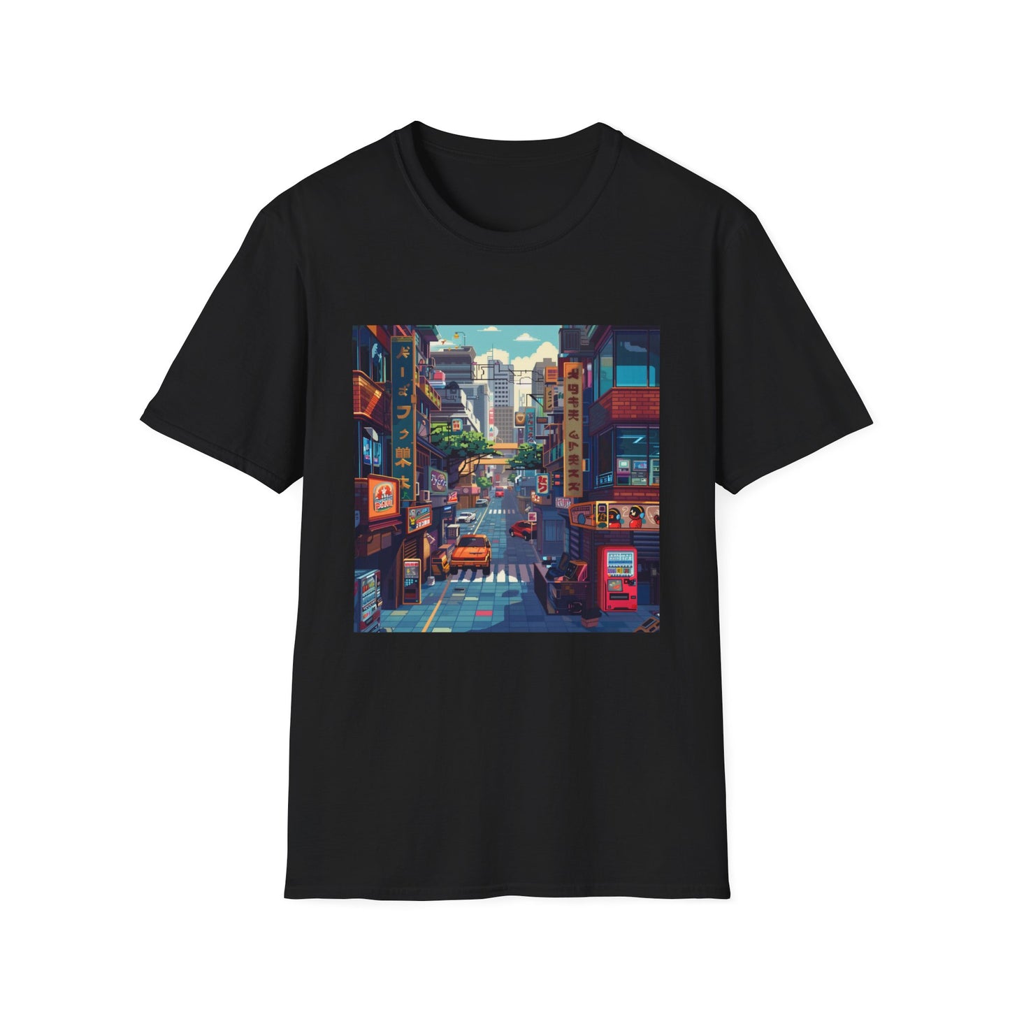 Nostalgia Network: Vintage Video Game Vibes T-Shirt | T-Shirt | DTG, Men's Clothing, Regular fit, T-Shirts, Unisex, Women's Clothing | Prints with Passion