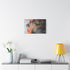 Abstract Smoke Art — Canvas Wall Art — Kiln-Dried Pine Frame & Ready-to-Hang Back View