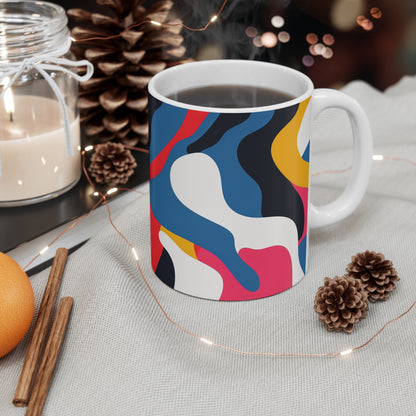 Abstract Bold Bright Coffee Mug