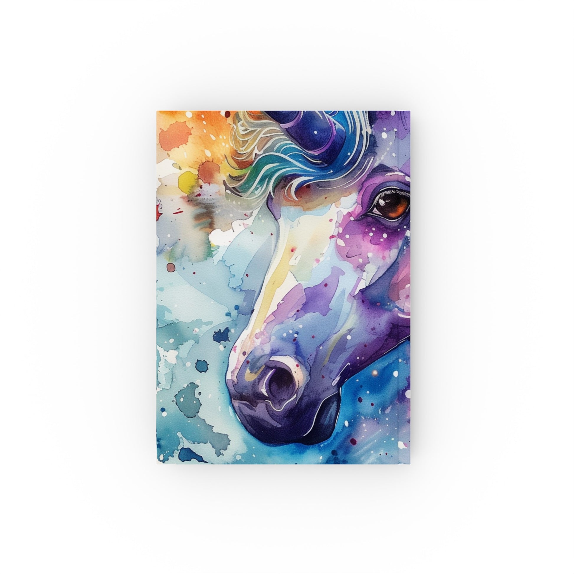 "Unicorn Magic Watercolor Journal: Enchanting notebook for dreams and fantasy stories"