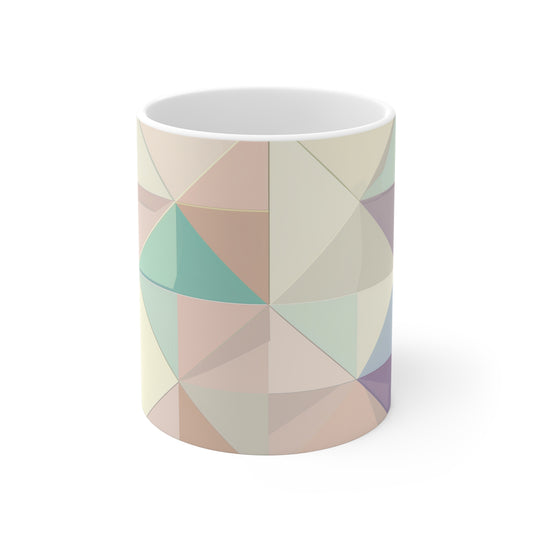 Chic Geometric Coffee Mug | Mugs | 11 oz, Ceramic, Coffee Mugs, Home & Living, Kitchen, Mugs, Sublimation | Prints with Passion