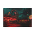 Haunted Carnival on Another Planet (Edition II) — Canvas Wall Art — Living Room Wall Lifestyle View